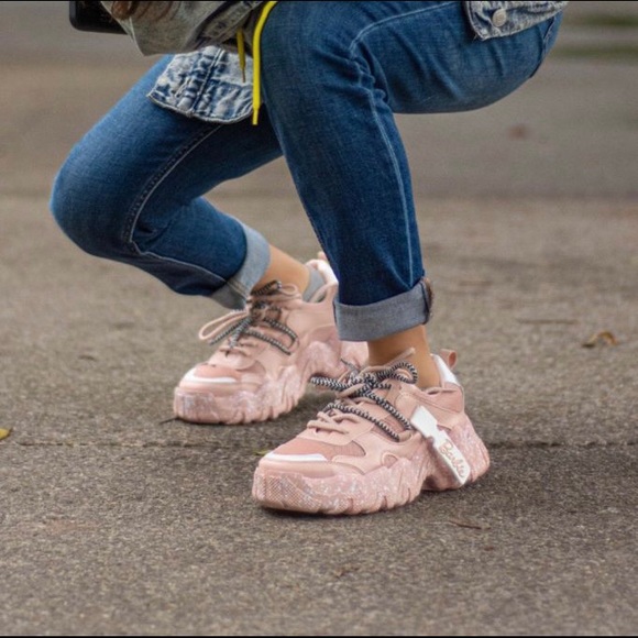 Barbie Shoes | Barbie Chunky Dad Sneakers | Color: Tan/Cream | Size: 9 | Abbym90's Closet